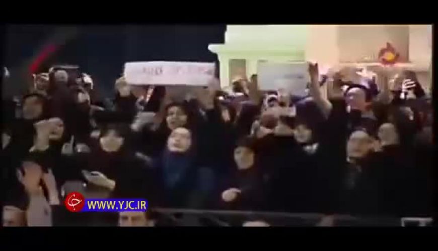 رجز خوانی محمود کریمی به زبان انگلیسی و خطاب به آمریکا 