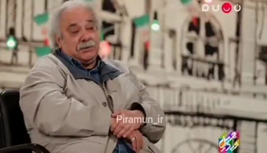 محمد کاسبی در جواب ابراز علاقه مجری به چشم و ابرویش