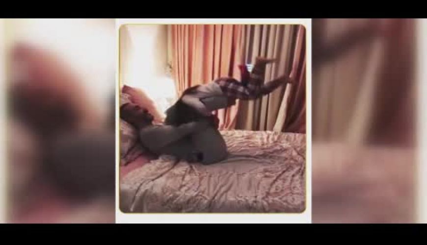 حرکات ژانگولر امیرمهدی ژوله و دخترش 