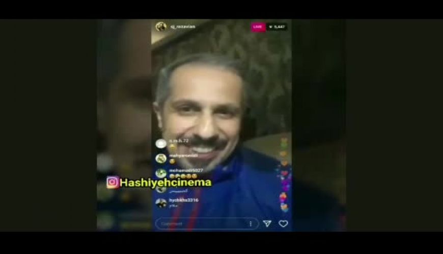 جواد رضویان اینگونه خودشان را در خانه قرنطینه کرد