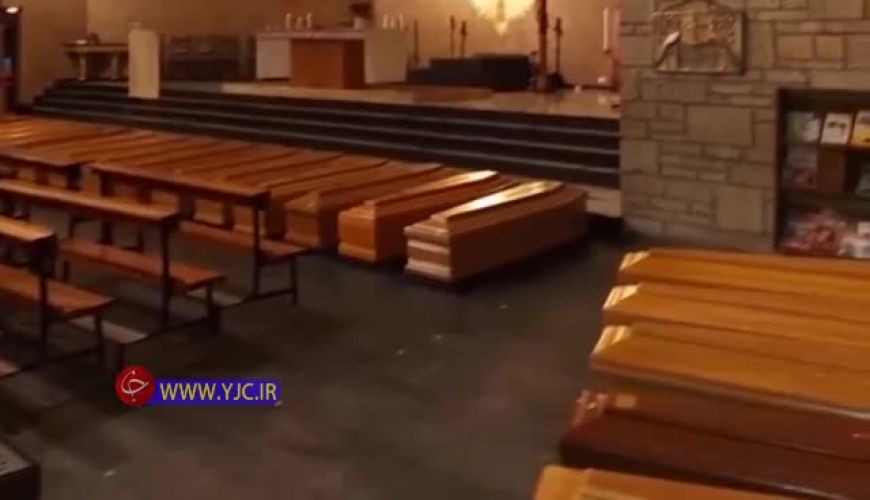 صف کشیدن خودروهای نعش کش در قبرستان‌های ایتالیا