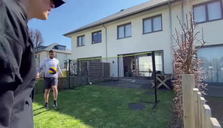 سیزده ده بدر چالشی کاوه رضایی و فرنوش شیخی دربلژیک