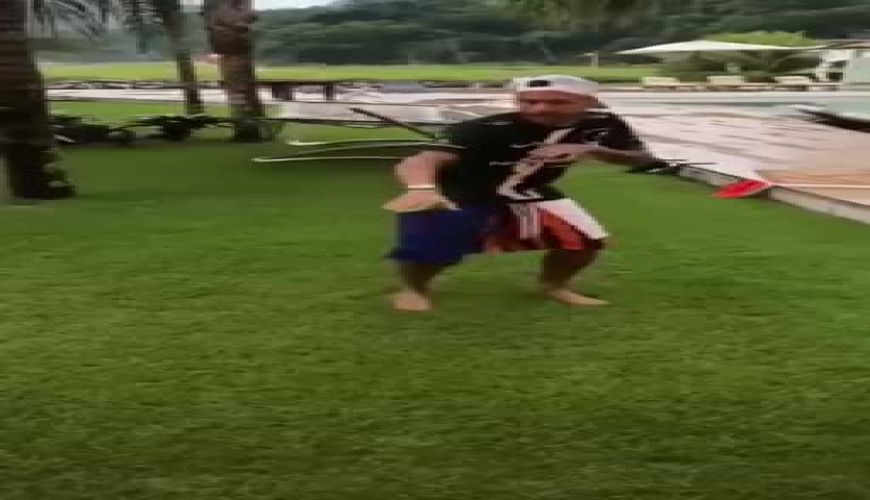 رقص سامبای نیمار در روز‌های قرنطینه