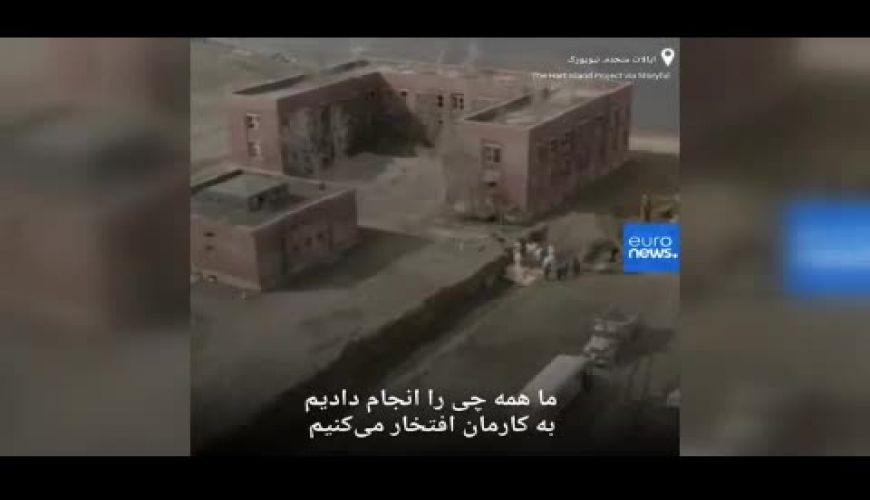  تصاویر پهپادی تکان دهنده از دفن دسته جمعی قربانیان کرونا 