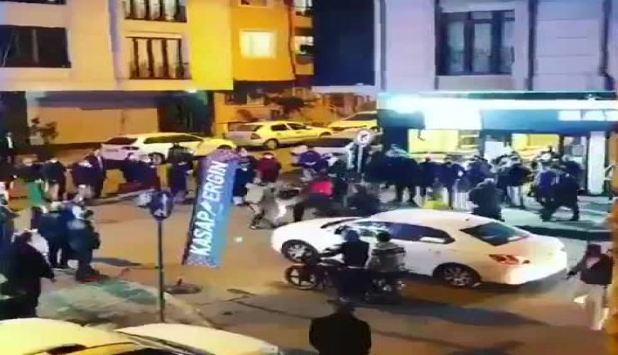 درگیری شدید مردم ترکیه پس از اعلام قرنطینه 