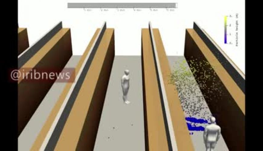 شیوه انتشار وحشتناک ویروس کرونا با سرفه فرد بیمار