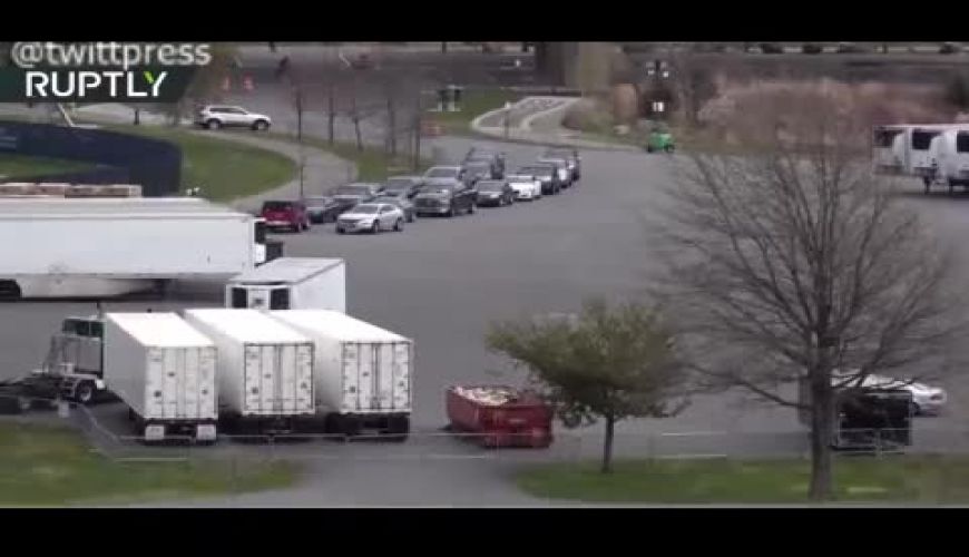 سردخانه های سیاراز انبوه اجساد قربانیان کرونا در آمریکا