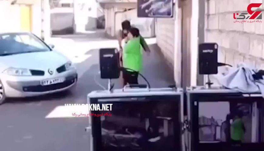  ویدئوی پشت صحنه دعوای رحمت و ابولفضل