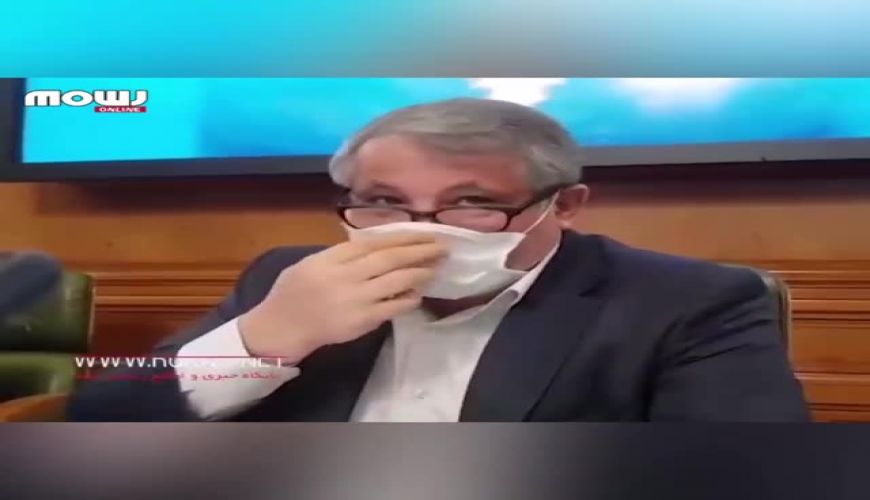 ماسک گذاشتن محسن هاشمی بخاطر دعوا با عیالش !