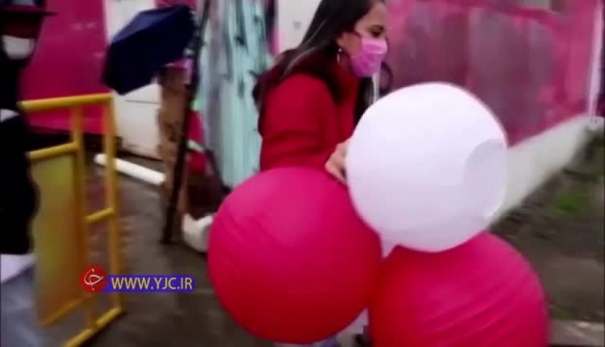 ازدواج زوج بی خانمان در کمپ کرونا 