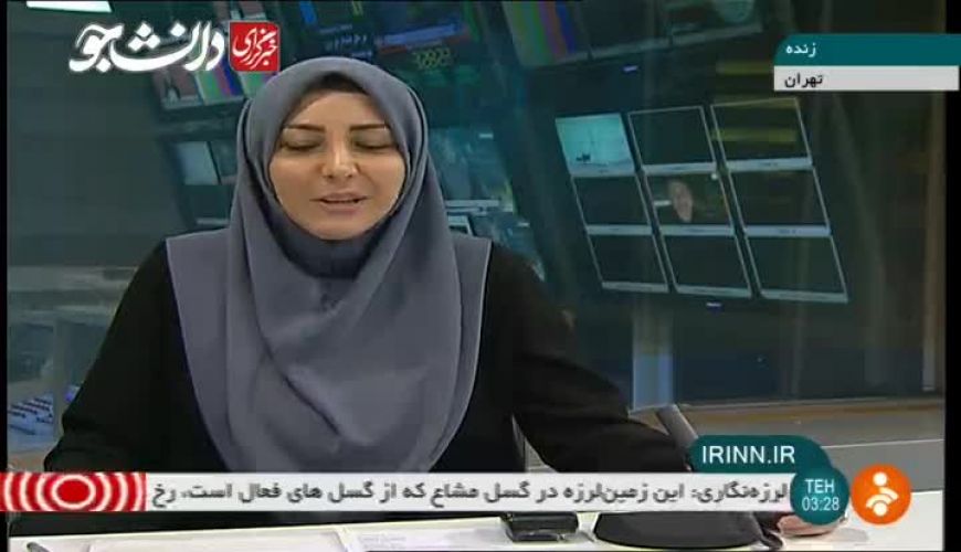 المیرا شریفی مقدم و همسرش | مکالمه خاص زوج خبرنگار روی آنتن، حین زلزله