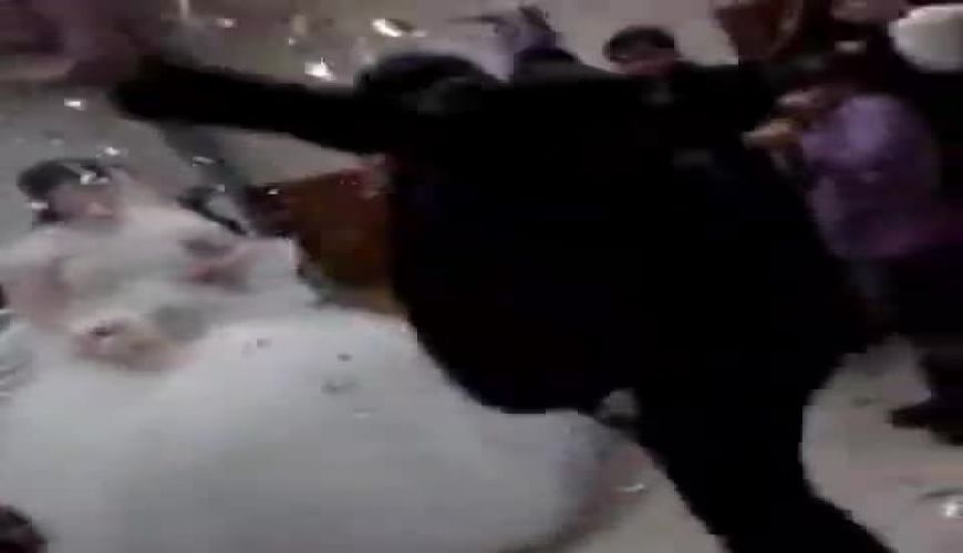 رقص عجیب یک داماد که قصد کشتن عروس را داشت 