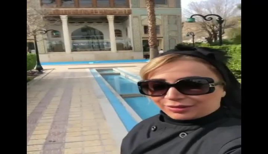  شبنم قلی خانی در شیراز اینجا خبری از کرونا نیست