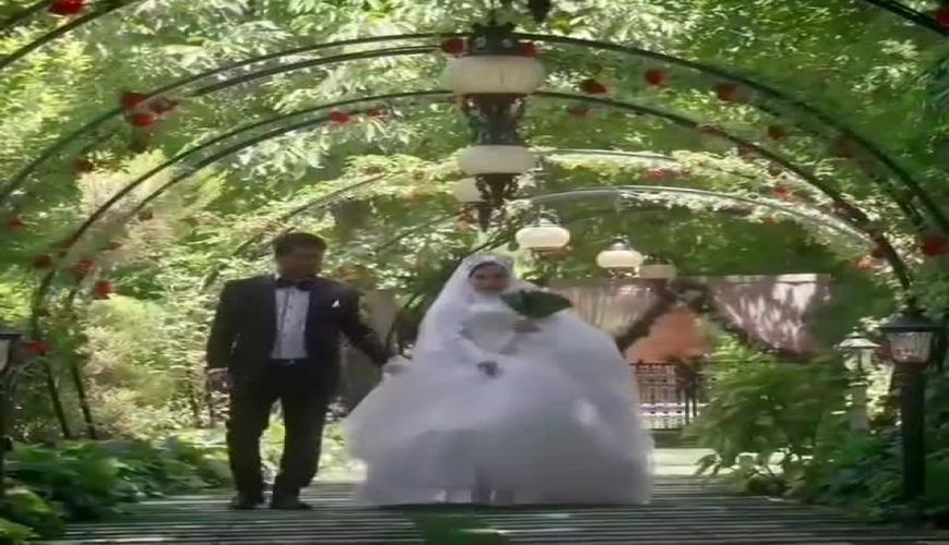 مهرآوه شریفی نیا در لباس عروس  سکانس های جالب سریال دل