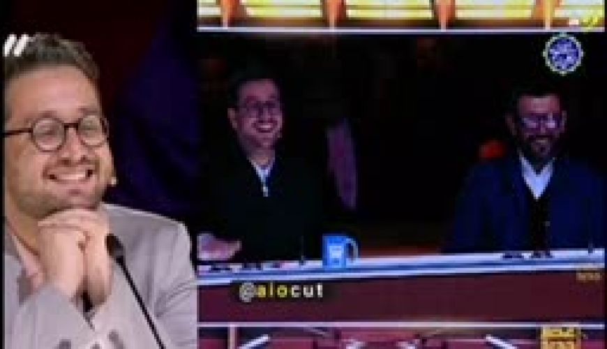 شوخی جالب احسان علیخانی با سید بشیر حسینی در برنامه عصرجدید