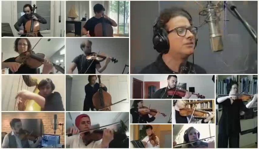 اجرای همایون شجریان با خواننده زن لبنانی که جنجالی شد 