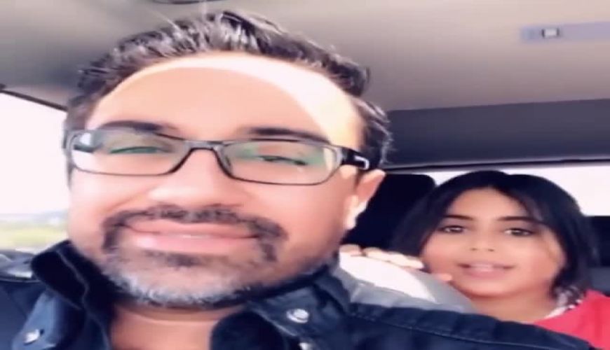 ماشین گردی پسر و نوه گوهر خیراندیش در خیابان های تهران