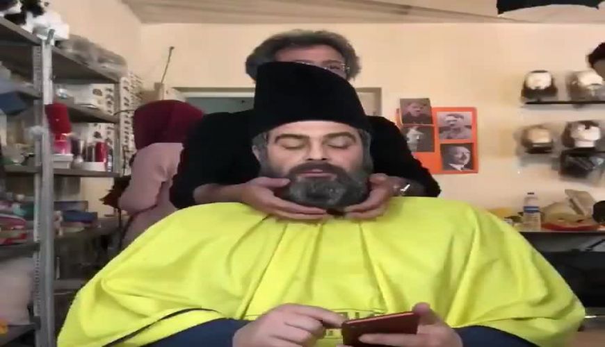 پشت صحنه گریم 5 ساعته پژمان بازغی برای نقش امیر کبیر