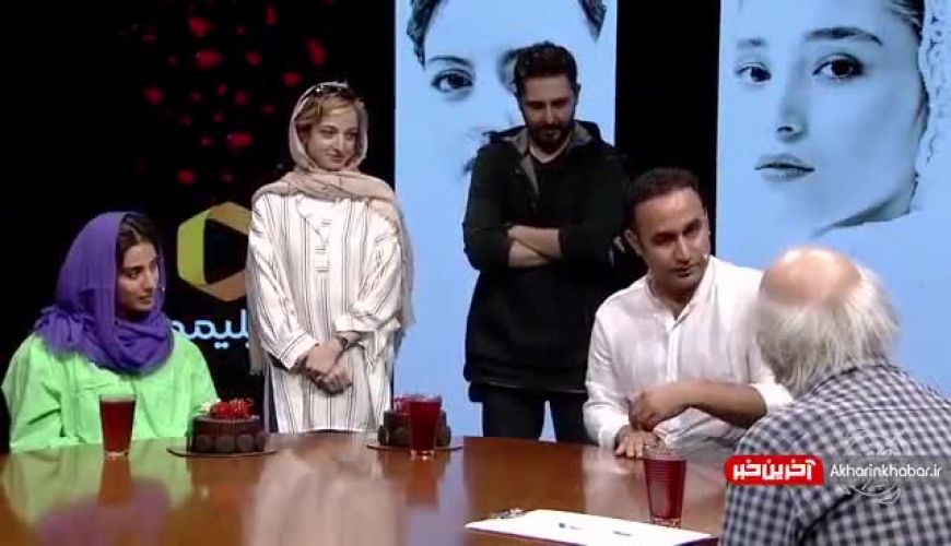 سورپرایز آناهیتا افشار بازیگر فیلم هفت و نیم برای تولدش