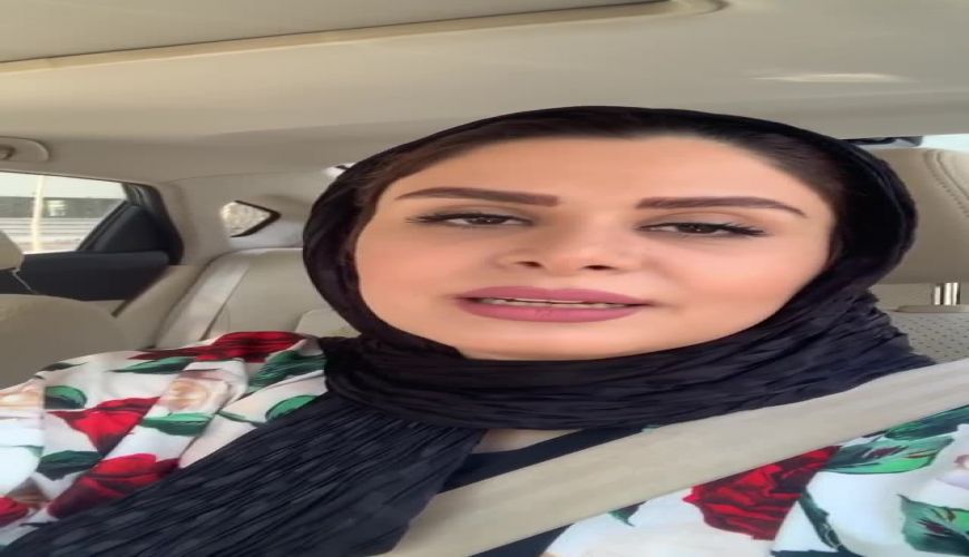 توصیه های کرونایی نجمه جودکی مجری در ماشین لاکچری اش