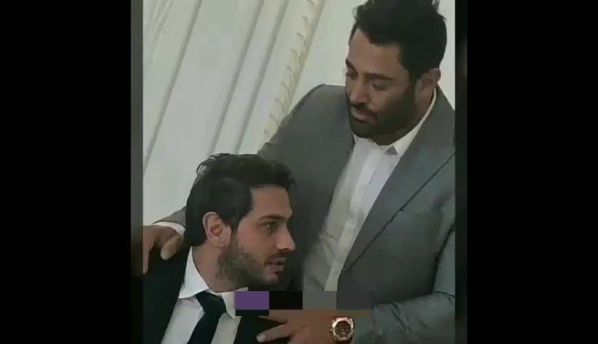 محمدرضا گلزار در مراسم عروسی برادرش بردیا