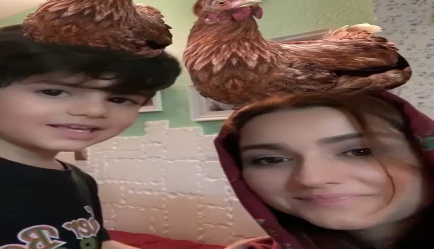 حیوان خانگی عجیب زهرا خاتمی راد مجری سابق و پسرش مانی