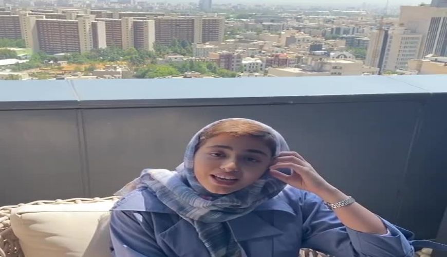 ویدئویی از ریحانه پارسا  و تایید خبر جدایی از مهدی کوشکی