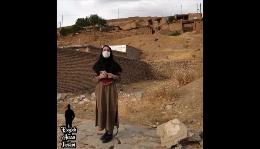 سفره سبز همدلی روربه حصاری بازیگر در اطراف تهران