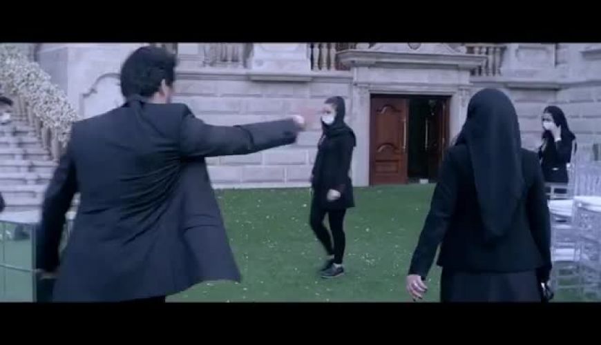 جشن عروسی بهاره کیان افشار در فیلم سینمایی بی وزنی