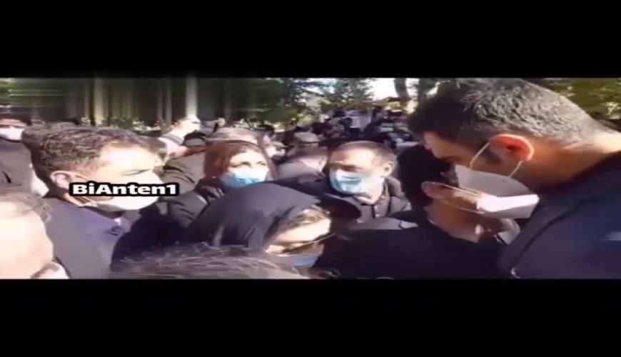 حضور پر رنگ سحر دولتشاهی در مراسم تشییع شجریان