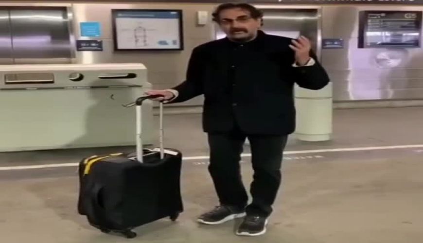 پیام تسلیت متفاوت شهرام ناظری برای شجریان در فرودگاه