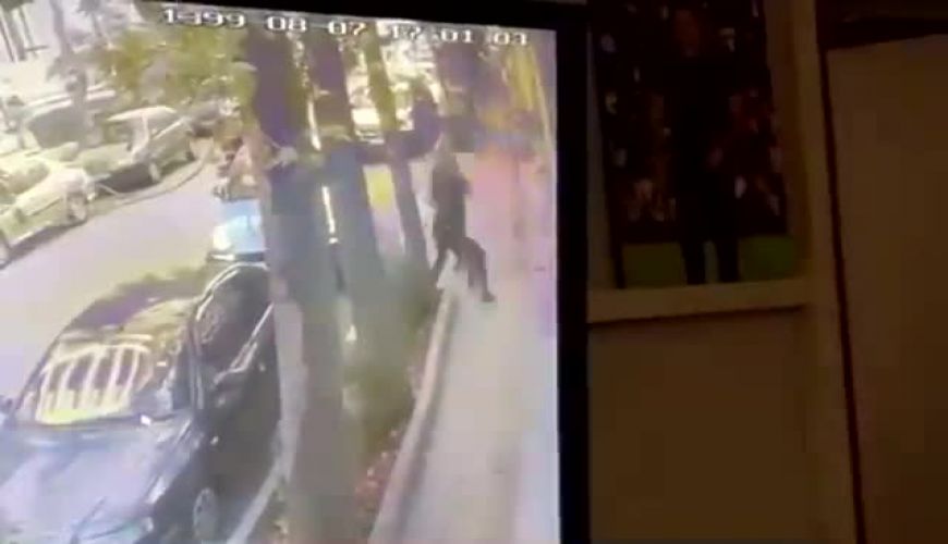 ویدیویی از لحظه سرقت گردنبند علی دایی در زعفرانیه تهران