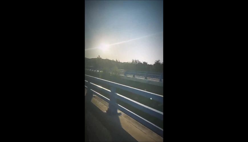 رانندگی با سرعت بالا الناز شاکردوست به سمت شمال