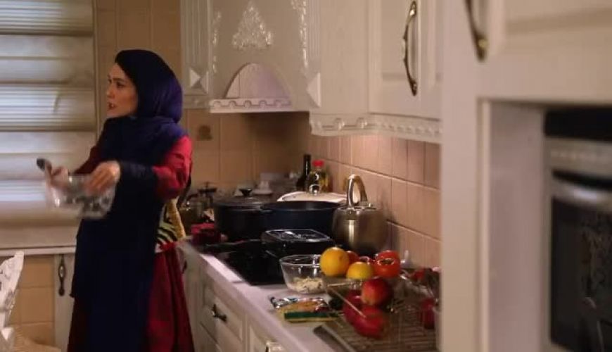 خانه زیبای شهرزاد کمال زاده در مهمانی شام ایرانی