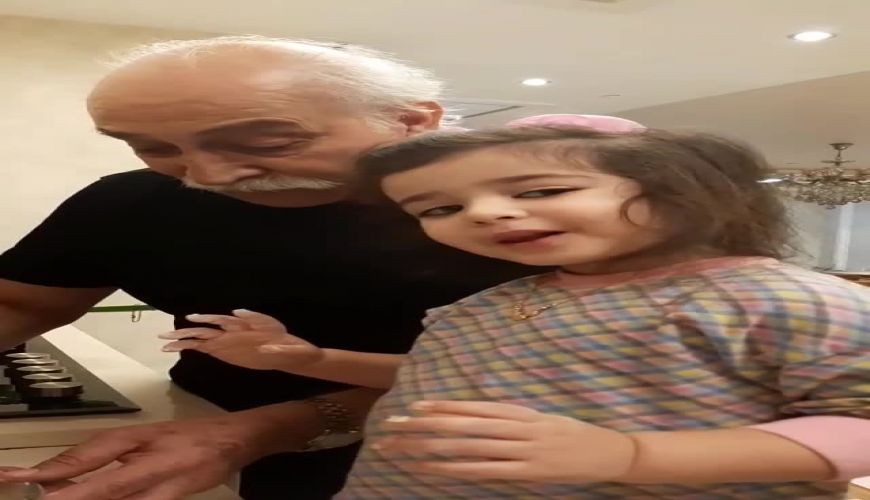 آشپزی هانا نوه محمود پاک نیت و کمک بابا حاجی