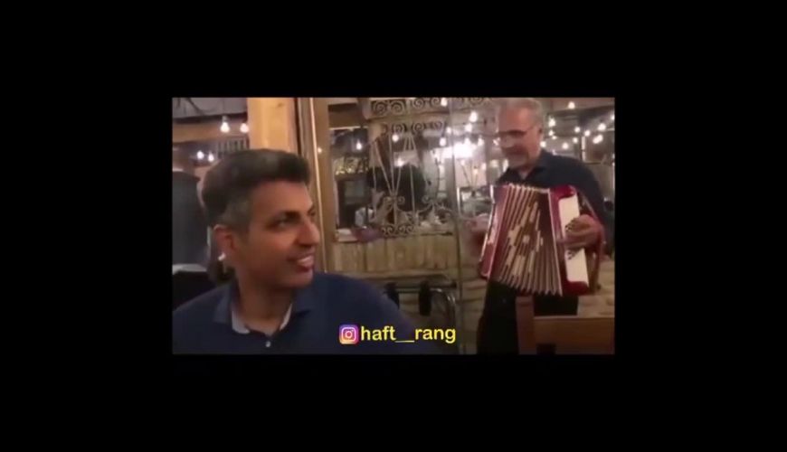 خوشحالی فردوسی پور از سورپرایز شدنش در رستوران 