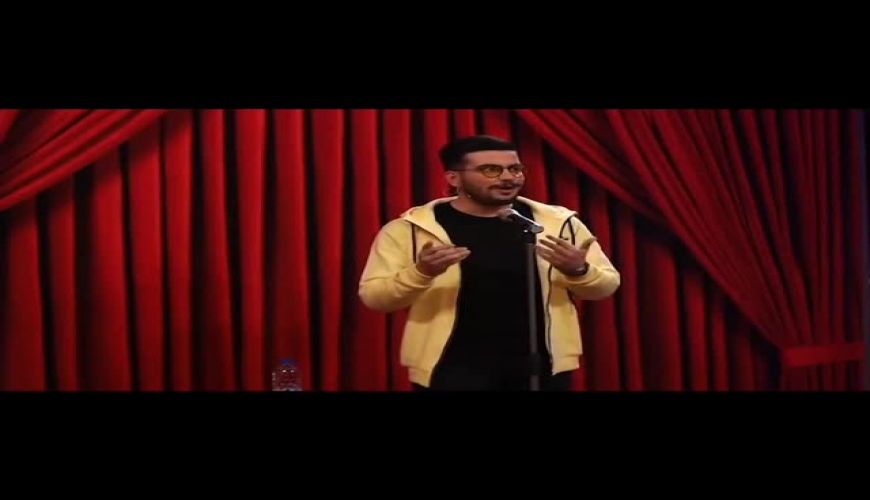 شوخی امیر حسین قیاسی با ترلان پروانه در حضور خودش