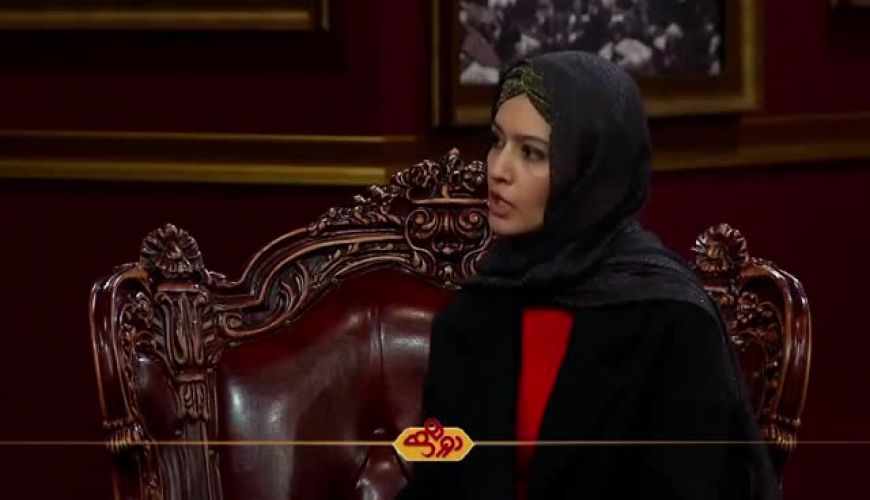 حضور پردیس احمدیه بازیگر آقازاده در برنامه دورهمی