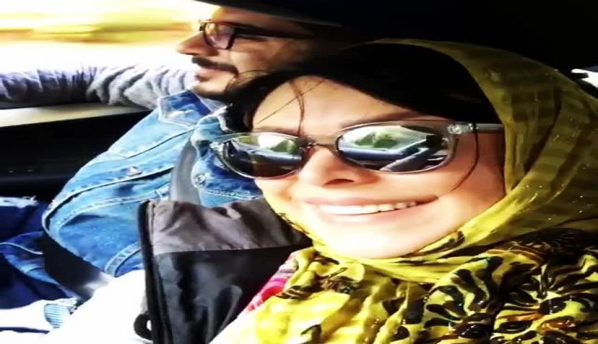 تفریح فلور نظری و پسر بزرگش با ماشین در آلمان