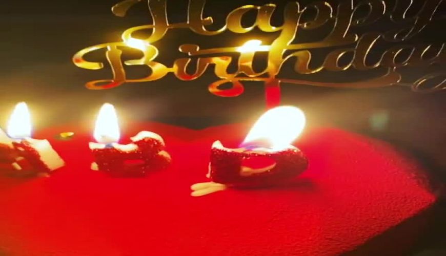 جشن تولد 29 سالگی محیا دهقانی دو نفره و عاشقانه