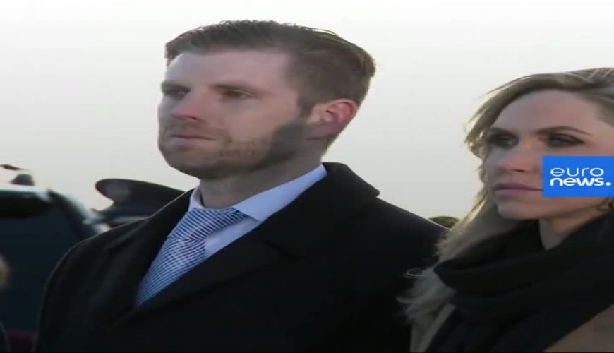 بغض و اشک فرزندان ترامپ هنگامِ سخنرانی خداحافظی