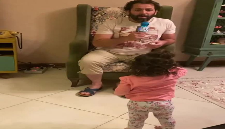 گیلکی خواندن امیررضا دلاوری برای نبات دختر شاهرخ استخری