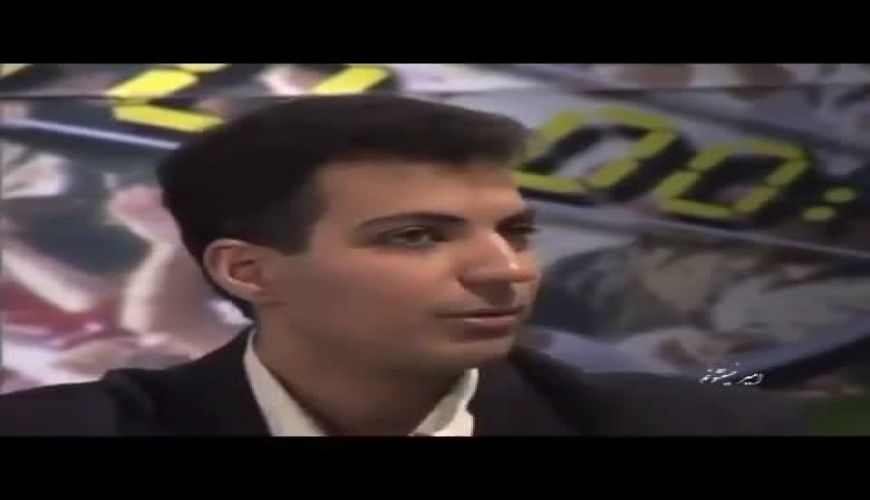 زنده یاد مهرداد میناوند جوان در برنامه نود