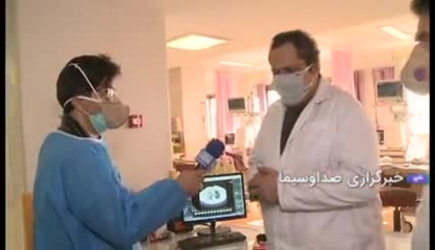 علی انصاریان با 85 درصد ریه کرونایی در آی سی یو