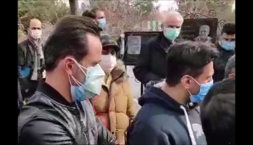 مراسم خاکسپاری مهرداد میناوند با حضور بزرگان ورزش