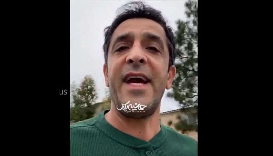 گریه ها و درخواست دعا مجید یاسر از مردم برای انصاریان