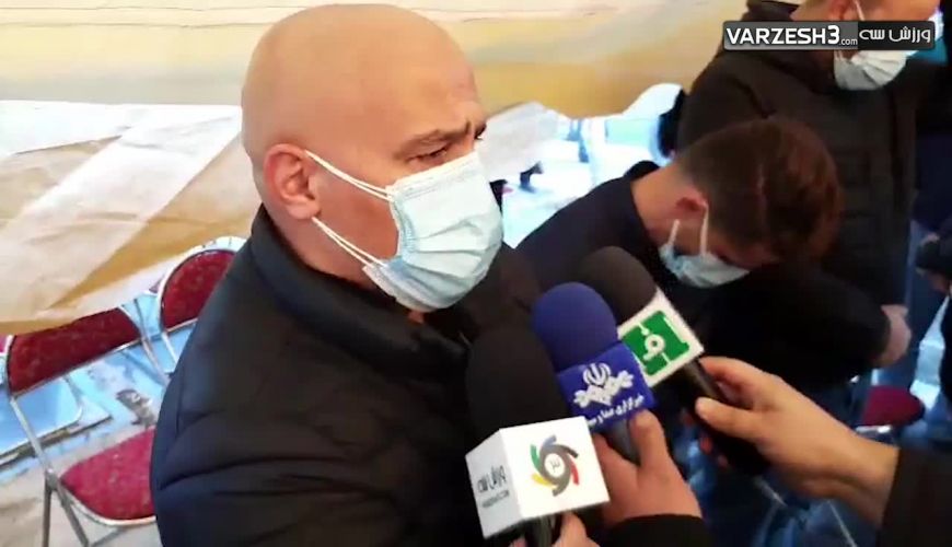 علیرضا منصوریان: بر روی پیکر هر 2 عزیز تربت امام حسین ریختم