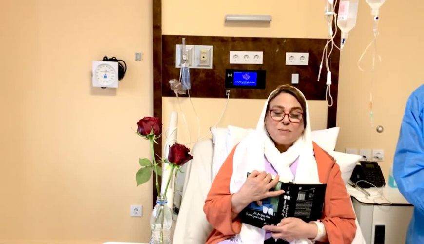 بغض گوهر خیراندیش در بیمارستان برای انصاریان و میناوند