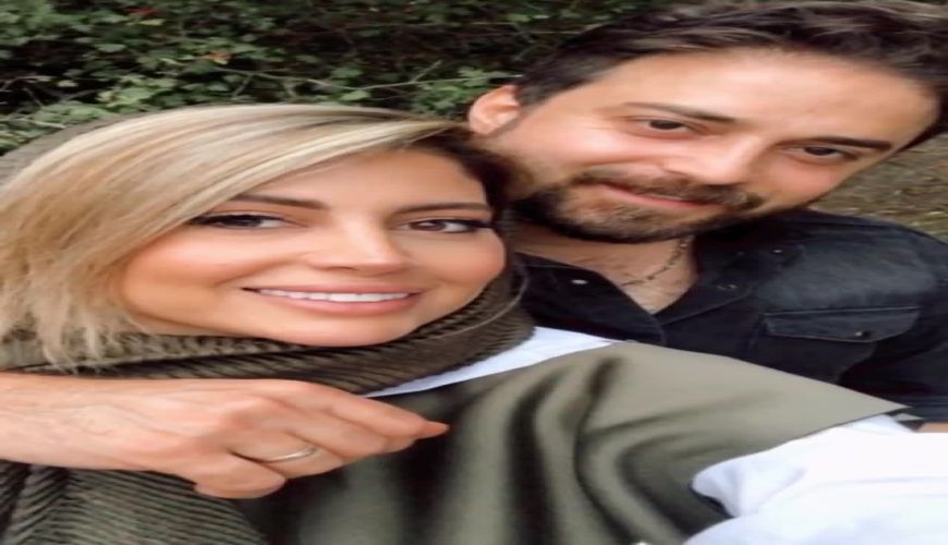 بابک جهانبخش و همسرش پریا پرتوی فرد در جشن روز عشق 