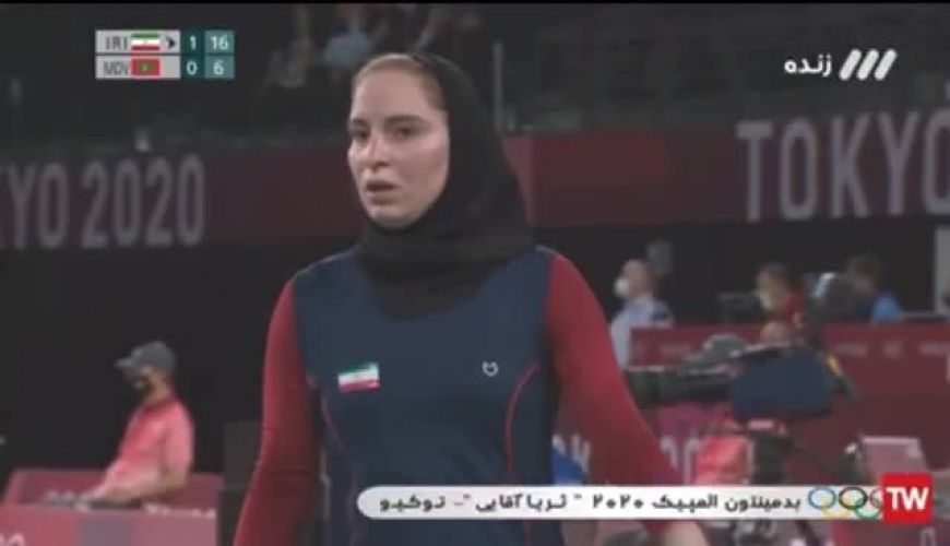 ثریا آقایی دختر بدمینتون باز ایران در المپیک توکیو تاریخ‌ساز شد